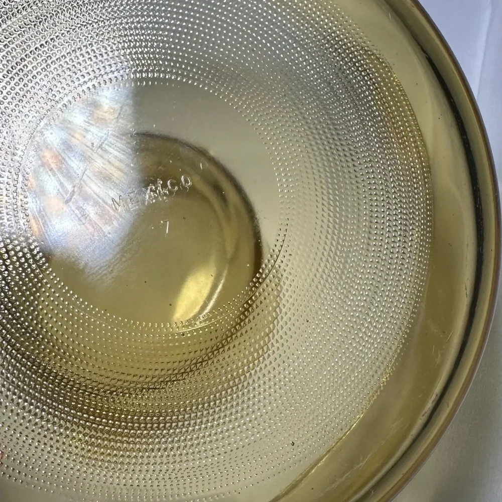 Vintage Pry-O-Rey Yellow Casserole Set
